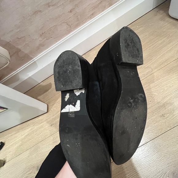 STUART WEITZMAN Keelan City microstretch and suede knee boots - Picture 8 of 9